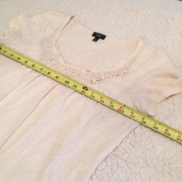 Talbots Lacy Tee - Picture 4 of 6